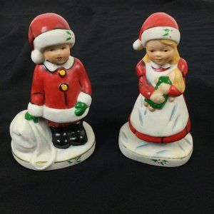 Enesco Imports Christmas Santa Boy With Packages &